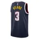 Nike Muški Dres Denver Nuggets Bones Hyland 3 Icon Edition Swingman Navy
