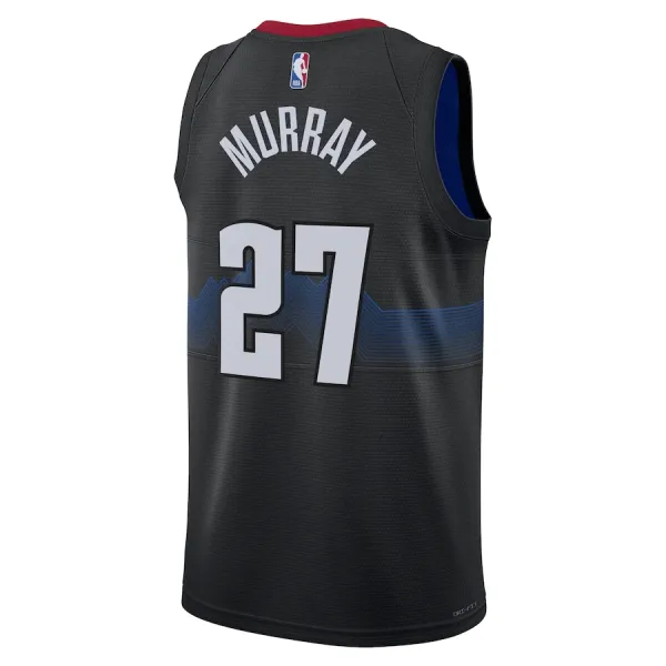 Nike Muški Dres Denver Nuggets Jamal Murray City Edition 2023/24 Swingman Crna
