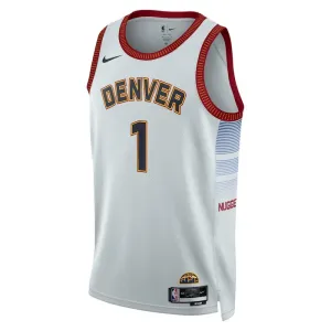Nike Muški Dres Denver Nuggets Michael Porter JR 1 City Edition 2022/23 Swingman Sivo