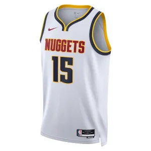 Nike Muški Dres Denver Nuggets Nikola Jokic 15 Association Edition Swingman Bijela