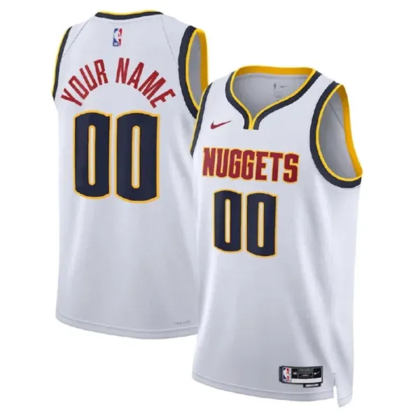 Nike Muški Dres Denver Nuggets Personalizacija Association Edition Swingman Bijela Nike Muški Dres Denver Nuggets Personalizacija Association Edition Swingman Bijela