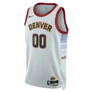 Nike Muški Dres Denver Nuggets Personalizacija City Edition 2022/23 Swingman Bijela