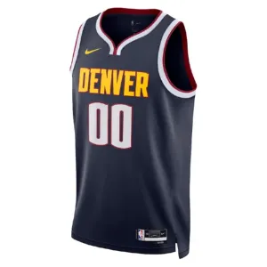 Nike Muški Dres Denver Nuggets Personalizacija Icon Edition Swingman Crna