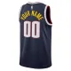 Nike Muški Dres Denver Nuggets Personalizacija Icon Edition Swingman Crna