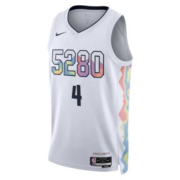 Nike Muški Dres Denver Nuggets Russell Westbrook City Edition 2024/25 Swingman Bijela