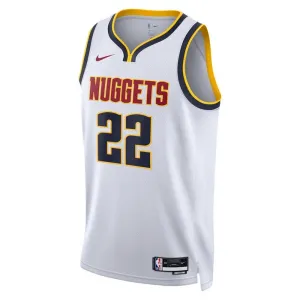 Nike Muški Dres Denver Nuggets Zeke Nnaji 22 Association Edition Swingman Bijela