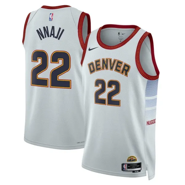 Nike Muški Dres Denver Nuggets Zeke Nnaji 22 City Edition 2022/23 Swingman Sivo Nike Muški Dres Denver Nuggets Zeke Nnaji 22 City Edition 2022/23 Swingman Sivo