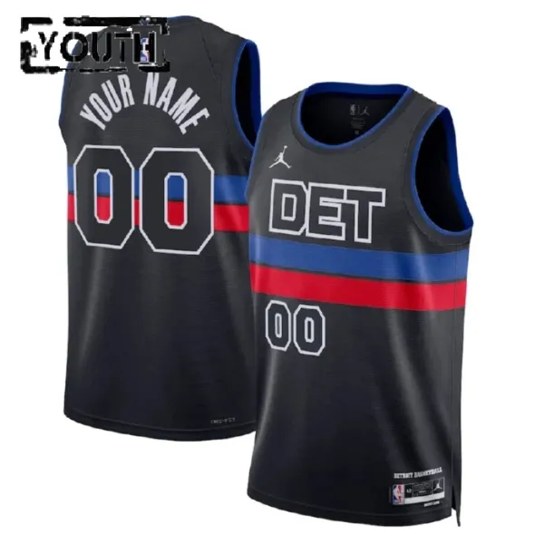 Dječji Dres Detroit Pistons Jordan Personalizacija Statement Edition Swingman Crna Dječji Dres Detroit Pistons Jordan Personalizacija Statement Edition Swingman Crna