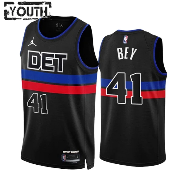 Dječji Dres Detroit Pistons Jordan Saddiq Bey 41 Statement Edition Swingman Crna Dječji Dres Detroit Pistons Jordan Saddiq Bey 41 Statement Edition Swingman Crna