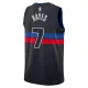 Muški Dres Detroit Pistons Jordan Killian Hayes 7 Statement Edition Swingman Crna