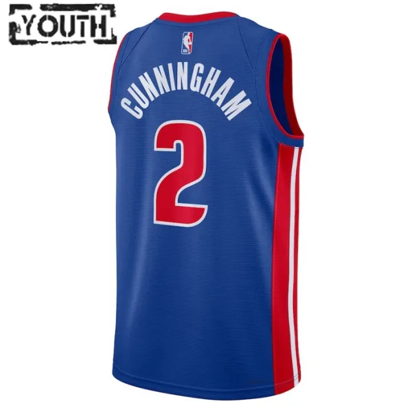 Nike Dječji Dres Detroit Pistons Cade Cunningham 2 Icon Edition Swingman Plava