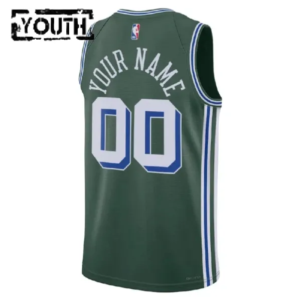 Nike Dječji Dres Detroit Pistons Personalizacija City Edition 2022/23 Swingman Zelena