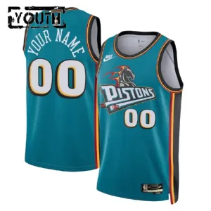 Nike Dječji Dres Detroit Pistons Personalizacija Classic Edition 2022/23 Swingman Teal
