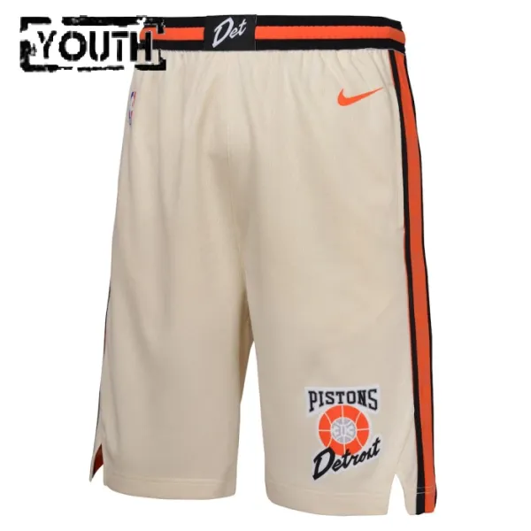 Nike Dječji Kratke Hlače Detroit Pistons City Edition 2024/25 Swingman