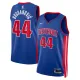 Nike Muški Dres Detroit Pistons Bojan Bogdanovic 44 Icon Edition Swingman Plava