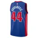 Nike Muški Dres Detroit Pistons Bojan Bogdanovic 44 Icon Edition Swingman Plava