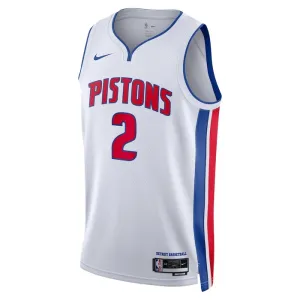 Nike Muški Dres Detroit Pistons Cade Cunningham 2 Association Edition Swingman Bijela