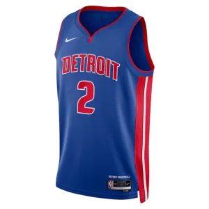 Nike Muški Dres Detroit Pistons Cade Cunningham 2 Icon Edition Swingman Plava