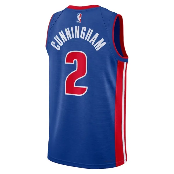Nike Muški Dres Detroit Pistons Cade Cunningham 2 Icon Edition Swingman Plava