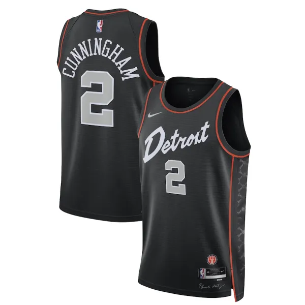 Nike Muški Dres Detroit Pistons Cade Cunningham City Edition 2023/24 Swingman Crna Nike Muški Dres Detroit Pistons Cade Cunningham City Edition 2023/24 Swingman Crna