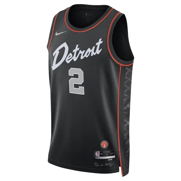 Nike Muški Dres Detroit Pistons Cade Cunningham City Edition 2023/24 Swingman Crna