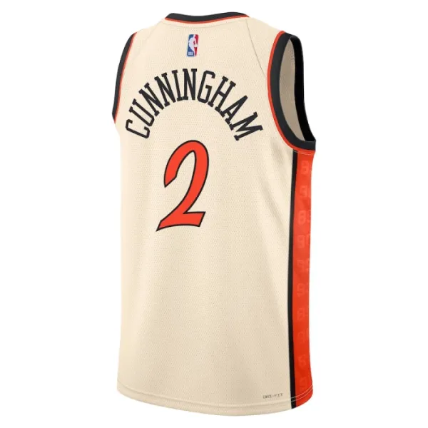 Nike Muški Dres Detroit Pistons Cade Cunningham City Edition 2024/25 Swingman Bijela