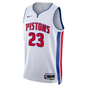 Nike Muški Dres Detroit Pistons Jaden Ivey 23 Association Edition Swingman Bijela