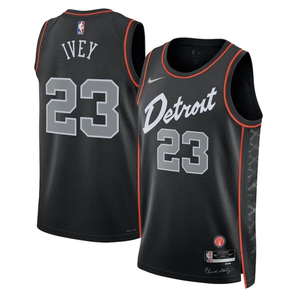 Nike Muški Dres Detroit Pistons Jaden Ivey City Edition 2023/24 Swingman Crna Nike Muški Dres Detroit Pistons Jaden Ivey City Edition 2023/24 Swingman Crna