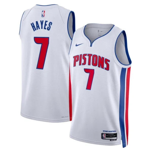 Nike Muški Dres Detroit Pistons Killian Hayes 7 Association Edition Swingman Bijela Nike Muški Dres Detroit Pistons Killian Hayes 7 Association Edition Swingman Bijela