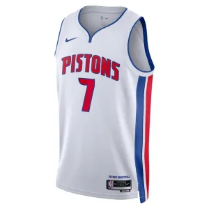 Nike Muški Dres Detroit Pistons Killian Hayes 7 Association Edition Swingman Bijela