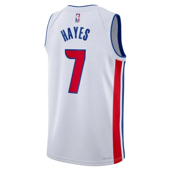 Nike Muški Dres Detroit Pistons Killian Hayes 7 Association Edition Swingman Bijela