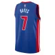 Nike Muški Dres Detroit Pistons Killian Hayes 7 Icon Edition Swingman Plava