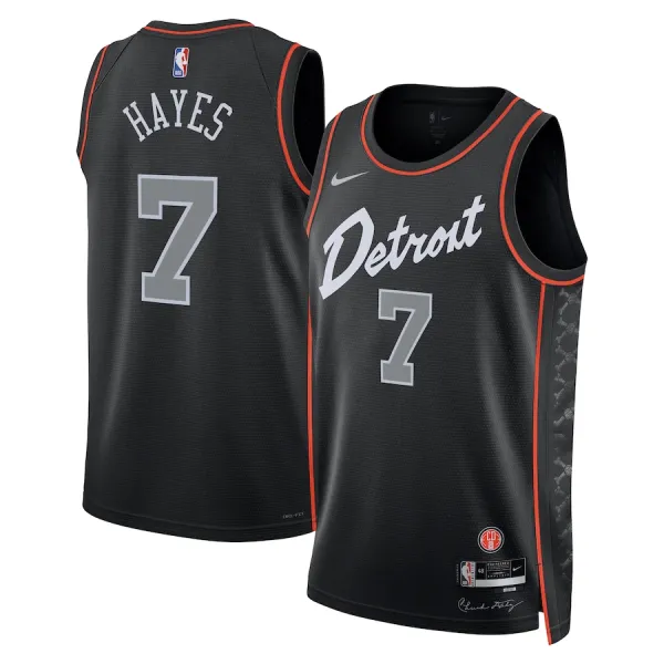 Nike Muški Dres Detroit Pistons Killian Hayes City Edition 2023/24 Swingman Crna Nike Muški Dres Detroit Pistons Killian Hayes City Edition 2023/24 Swingman Crna