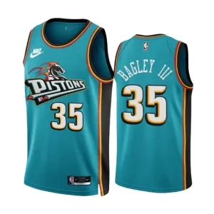 Nike Muški Dres Detroit Pistons Marvin Bagley III 35 Classic Edition 2022/23 Swingman Teal
