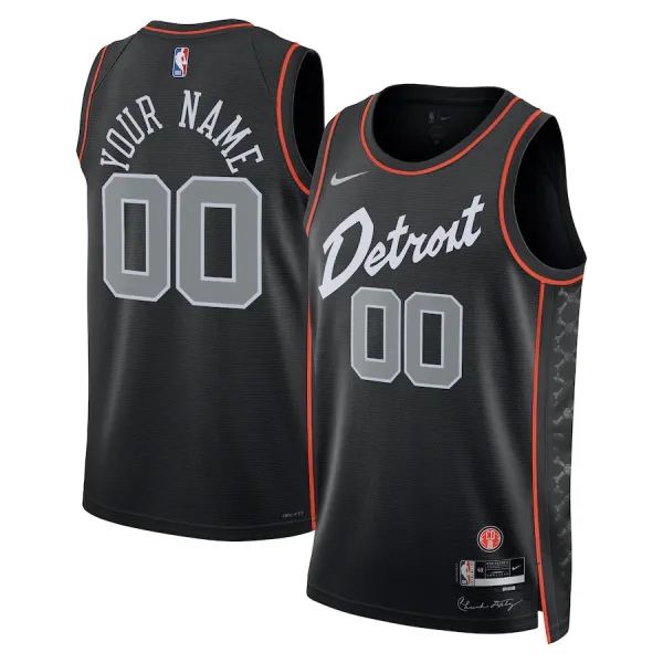 Nike Muški Dres Detroit Pistons Personalizacija City Edition 2023/24 Swingman Crna Nike Muški Dres Detroit Pistons Personalizacija City Edition 2023/24 Swingman Crna