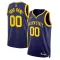 Muški Dres Golden State Warriors Jordan Personalizacija Statement Edition Swingman Navy