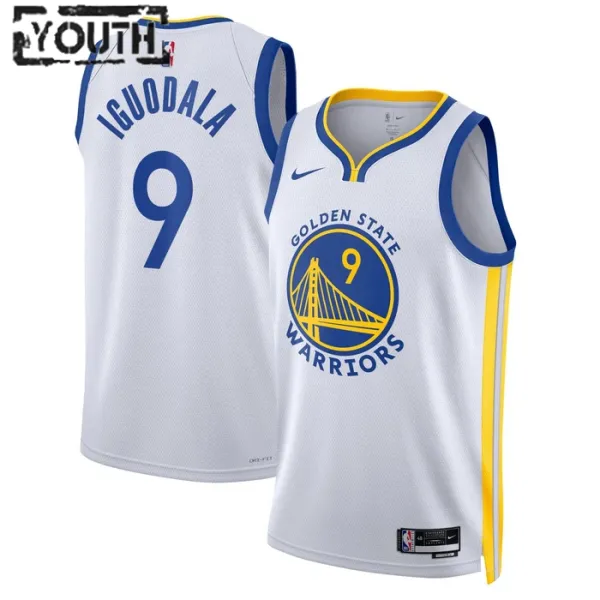 Nike Dječji Dres Golden State Warriors Andre Iguodala 9 Association Edition Swingman Bijela Nike Dječji Dres Golden State Warriors Andre Iguodala 9 Association Edition Swingman Bijela
