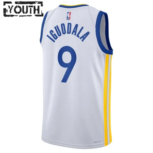 Nike Dječji Dres Golden State Warriors Andre Iguodala 9 Association Edition Swingman Bijela