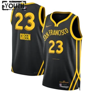Nike Dječji Dres Golden State Warriors Draymond Green City Edition 2023/24 Swingman Crna