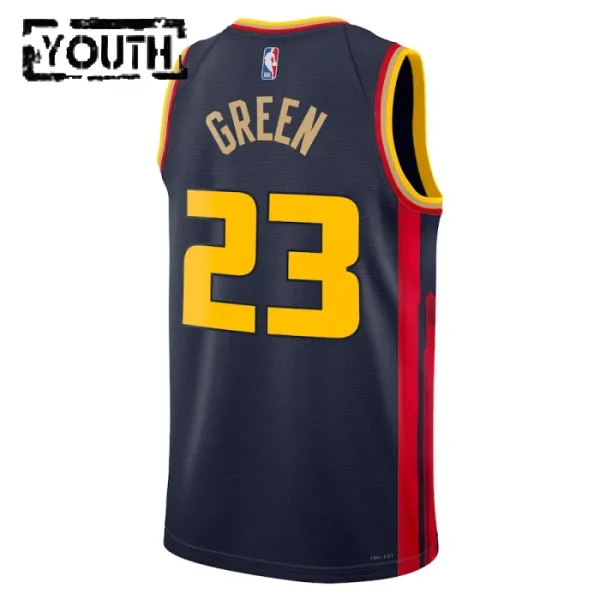 Nike Dječji Dres Golden State Warriors Draymond Green City Edition 2024/25 Swingman Navy
