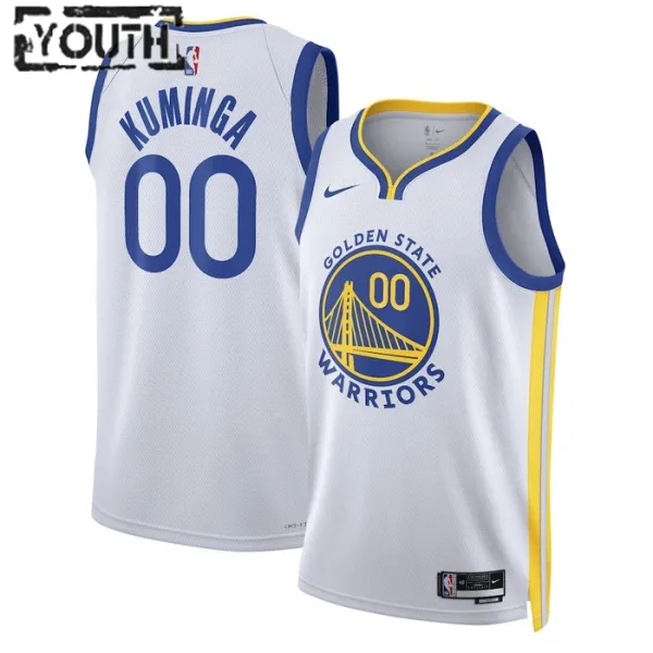 Nike Dječji Dres Golden State Warriors Jonathan Kuminga 00 Association Edition Swingman Bijela Nike Dječji Dres Golden State Warriors Jonathan Kuminga 00 Association Edition Swingman Bijela