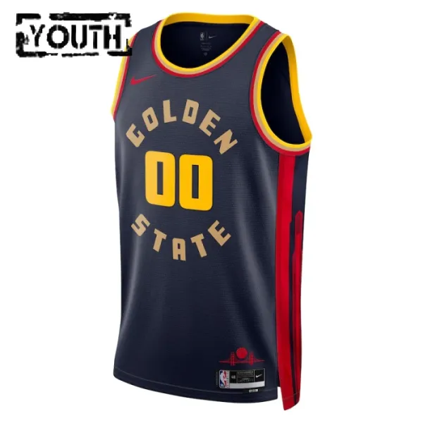 Nike Dječji Dres Golden State Warriors Jonathan Kuminga City Edition 2024/25 Swingman Navy
