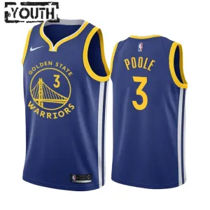 Nike Dječji Dres Golden State Warriors Jordan Poole 3 Icon Edition Swingman