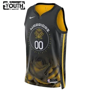 Nike Dječji Dres Golden State Warriors Personalizacija City Edition 2022/23 Swingman Crna