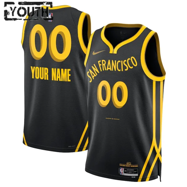 Nike Dječji Dres Golden State Warriors Personalizacija City Edition 2023/24 Swingman Nike Dječji Dres Golden State Warriors Personalizacija City Edition 2023/24 Swingman