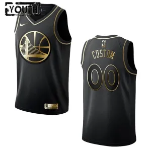 Nike Dječji Dres Golden State Warriors Personalizacija Golden Edition Swingman Crna Nike Dječji Dres Golden State Warriors Personalizacija Golden Edition Swingman Crna