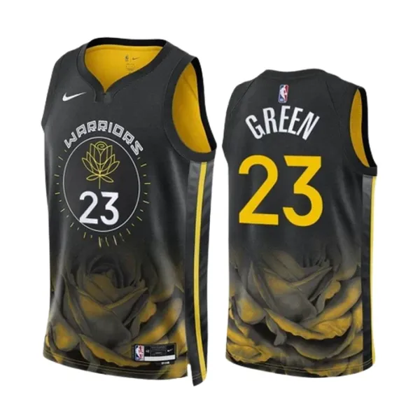 Nike Muški Dres Golden State Warriors Draymond Green 23 City Edition 2022/23 Swingman Crna Nike Muški Dres Golden State Warriors Draymond Green 23 City Edition 2022/23 Swingman Crna