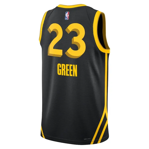 Nike Muški Dres Golden State Warriors Draymond Green City Edition 2023/24 Swingman Crna