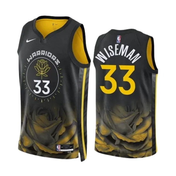 Nike Muški Dres Golden State Warriors James Wiseman 33 City Edition 2022/23 Swingman Crna Nike Muški Dres Golden State Warriors James Wiseman 33 City Edition 2022/23 Swingman Crna