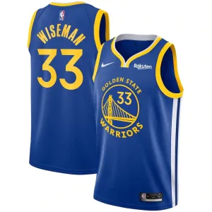 Nike Muški Dres Golden State Warriors James Wiseman 33 Icon Edition Swingman